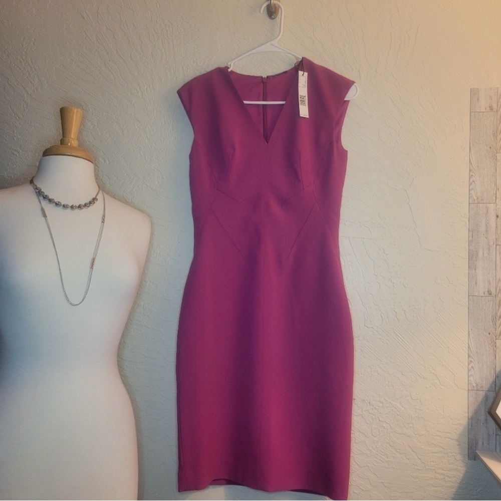 Elie Teheri Purple Dress